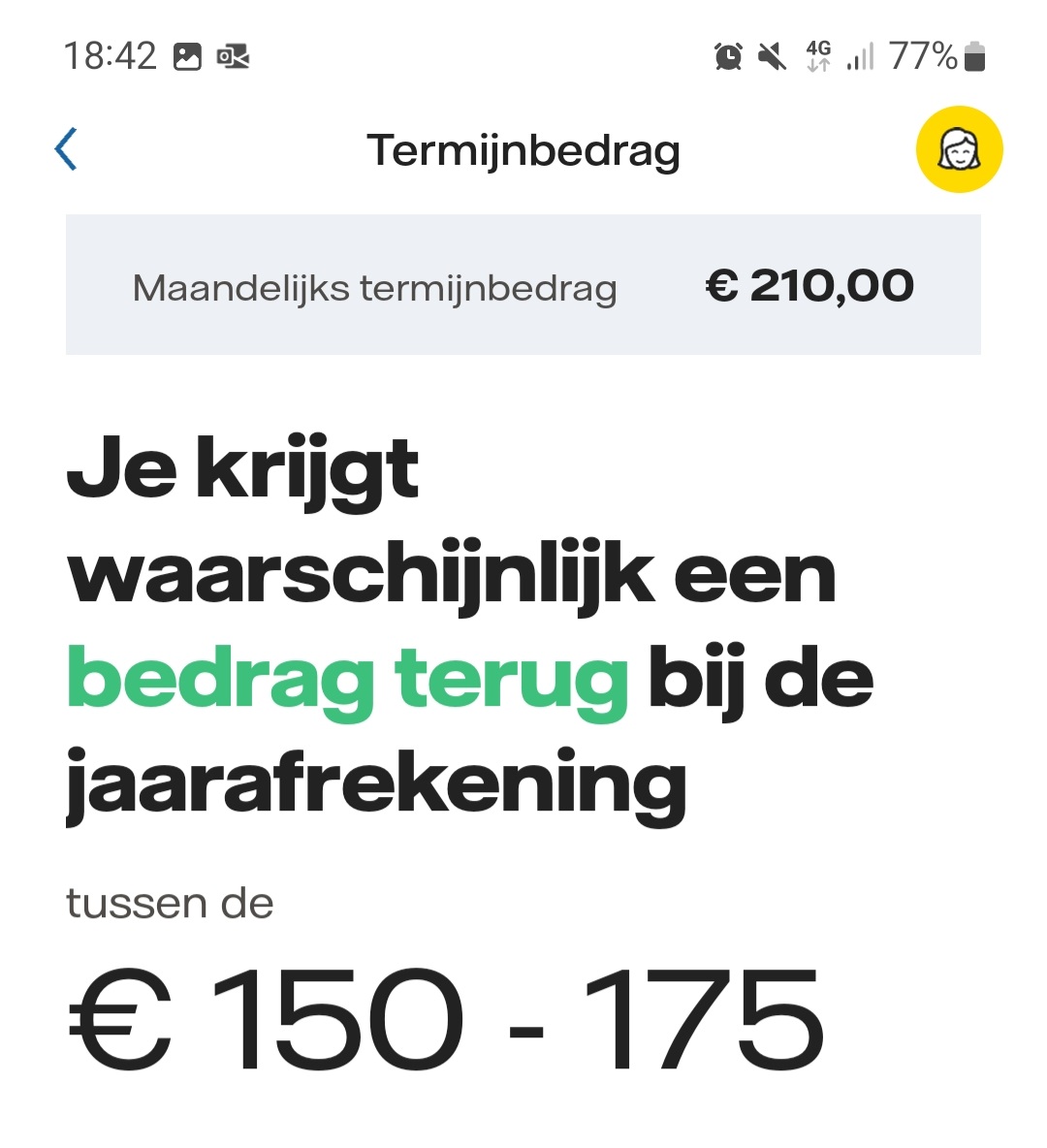 rklomp's tweet photo. Energiebedrijven bezorgd..... @VattenfallNL volgens mij creëren jullie het probleem zelf. Termijnbedrag van 210, ik krijg maximaal 175 terug. Dat is 15 euro per maand. En jullie adviseren een termijnbedrag van 127. Dan betaal ik dus 68 euro per maand te weinig. @NOS @RTLnieuws https://t.co/RE1vQMGgXS