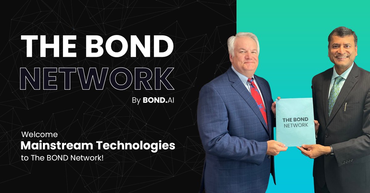 BondDotAi's tweet photo. We are proud to announce @MainstreamTec in Little Rock as a partner to #TheBONDNetwork. Its leadership is investing in employees by offering a #financialwellness platform to bridge the gap in financial education and literacy. Welcome to the team!
#EmpathyEngine https://t.co/0bQscyjGRi