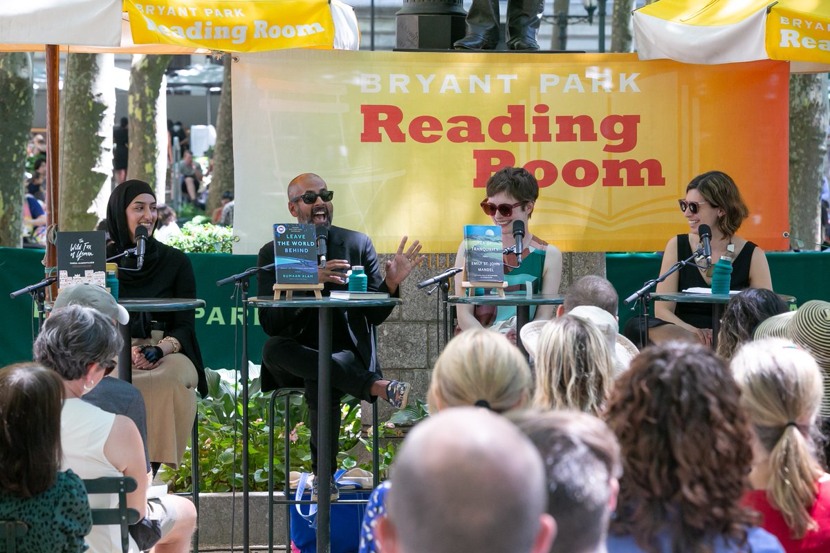 nationalbook's tweet photo. #NBFPresents Crafting the City was presented in partnership w/@LIVEfromNYPL and the Bryant Park Reading Room. https://t.co/LEnb56gu0x