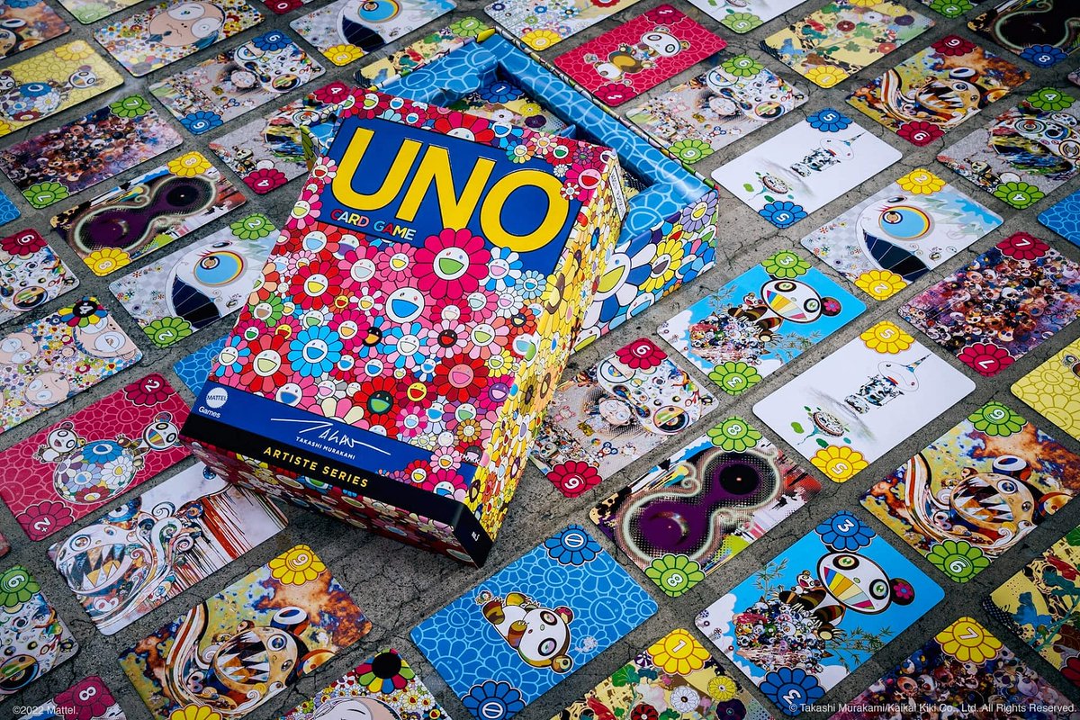 I can't wait to receive my <a href="/takashipom/">takashi murakami</a> x <a href="/realUNOgame/">UNO</a> by <a href="/Mattel/">MATTEL</a>