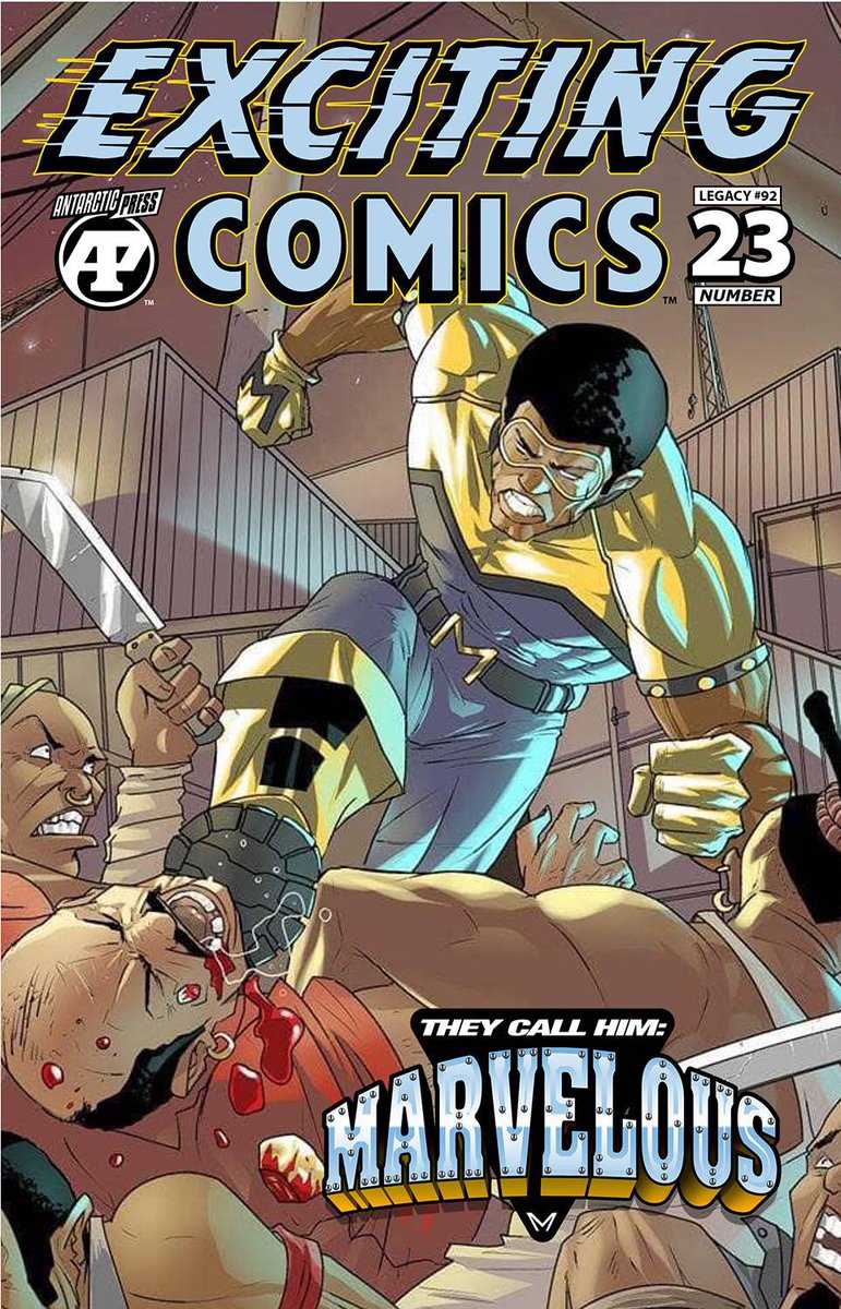 ComicsFanCdMx's tweet photo. #NCBD: En #Novedades de #Comics de esta semana en USA, destacan: de @AntarcticPress, Exciting Comics No.23 y Jungle Comics No.7; de @AWA_Studios, Sacrament No.1(de 5) y de @allhailbehemoth (#BehemothComics), Red Man No.2(de 5). Consulten disponibilidad en tiendas especializadas. https://t.co/PvXzbWDuZW