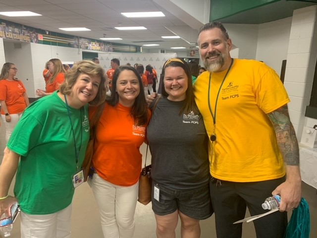 It was great to see old friends at the FCPS Leadership Kickoff this week!