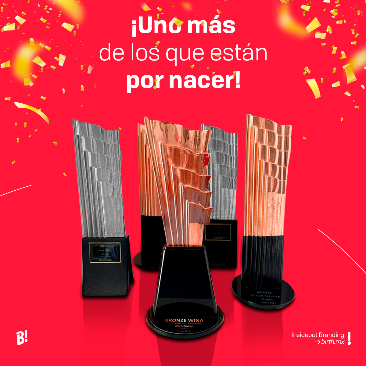 Estamos muy felices de haber ganado nuestro 5° premio en los WINA World Independent Advertising Awards. 😀

¡A brindar con Vinos Cuatro Soles! 🍾 
¡El vino de México!