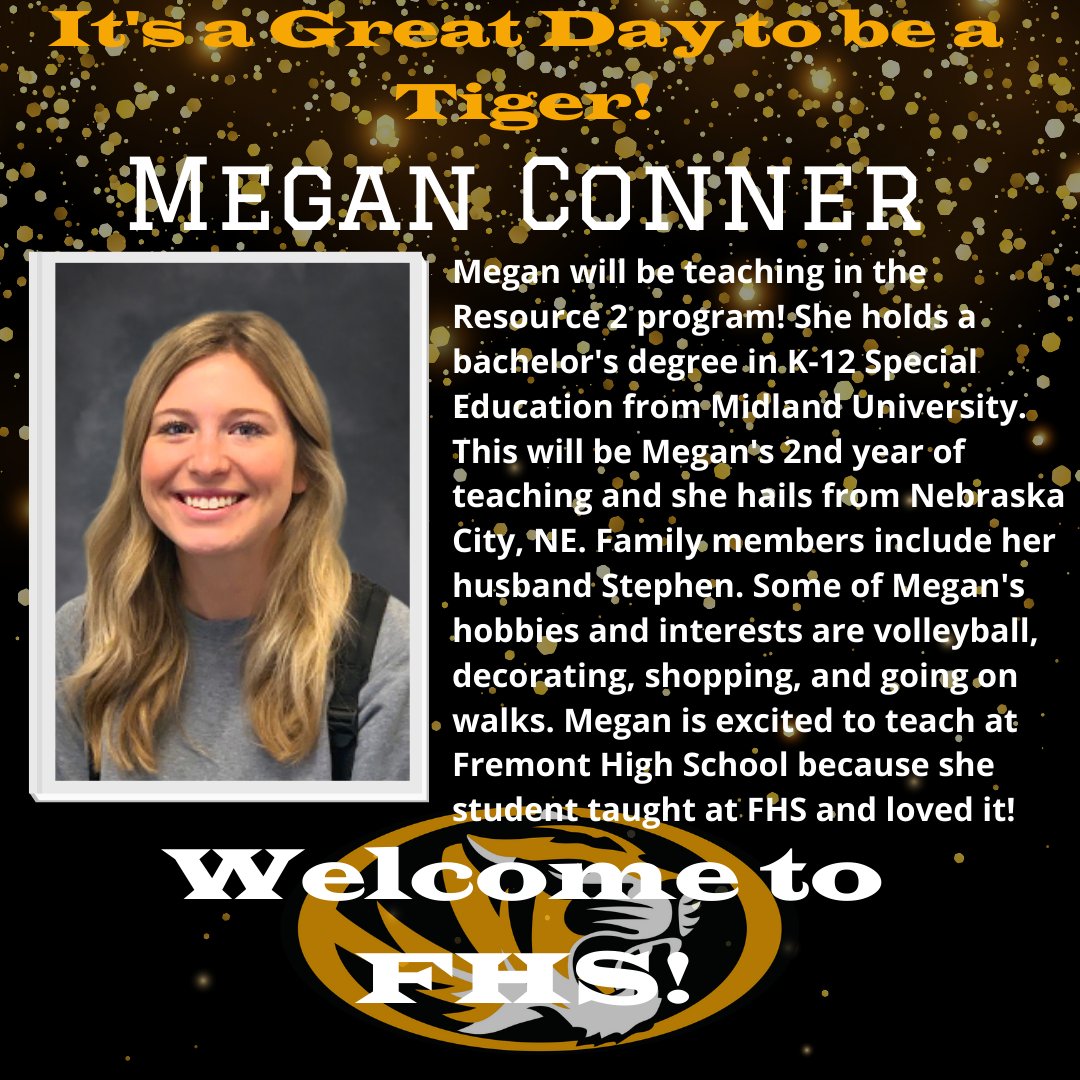 fhstigersbelong's tweet photo. Welcome to our New Teachers, Staff Members, and teachers who have changed positions at FHS! Welcome to #FHSTIgerNation https://t.co/MeD5mOzmrV