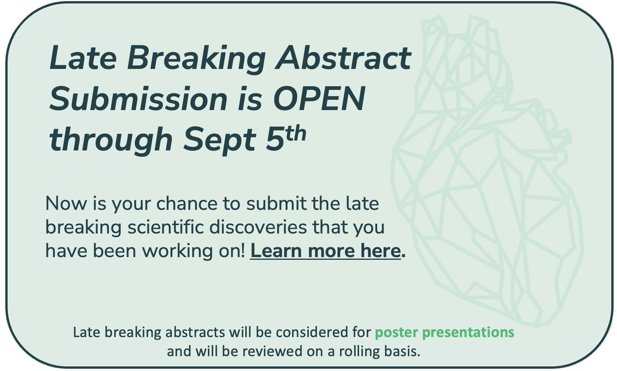 Additional Ventures (@additionalvent) on Twitter photo It's not too late to join us at #SVIM2022 on October 6-9th at the Baltimore Marriott Waterfront! 🦀  
Interested in participating? Submit your late breaking abstract now through Sept 5th & register by Sept 30th!
Learn more & register: cvent.me/3PD9lD It's not too late to join us at #SVIM2022 on October 6-9th at the Baltimore Marriott Waterfront! 🦀  
Interested in participating? Submit your late breaking abstract now through Sept 5th & register by Sept 30th!
Learn more & register: cvent.me/3PD9lD