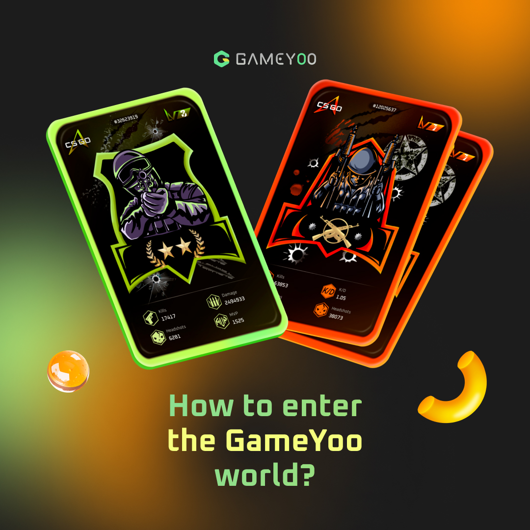 The only requirement for you to enter GameYoo's world is that you own a #GameYoo NFT.💪

Mint your #NFT using GameYoo, by connecting the game that you play, and through public API to get your in-game stats and mint them into unique and amazing #NFTs 🖼️

🌐 discord.gg/Cy29XAz58V