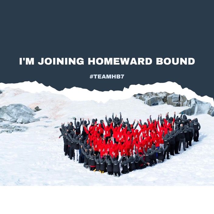 eastofthewoods's tweet photo. A little late to the party, but SO stoked to share that I've been selected alongside 109 incredible women to join #TeamHB7 with @HomewardBound16! This 12-month leadership initiative for women with a background in STEMM aims to create better outcomes for our planet. (1/2) https://t.co/TK3zqT6Com
