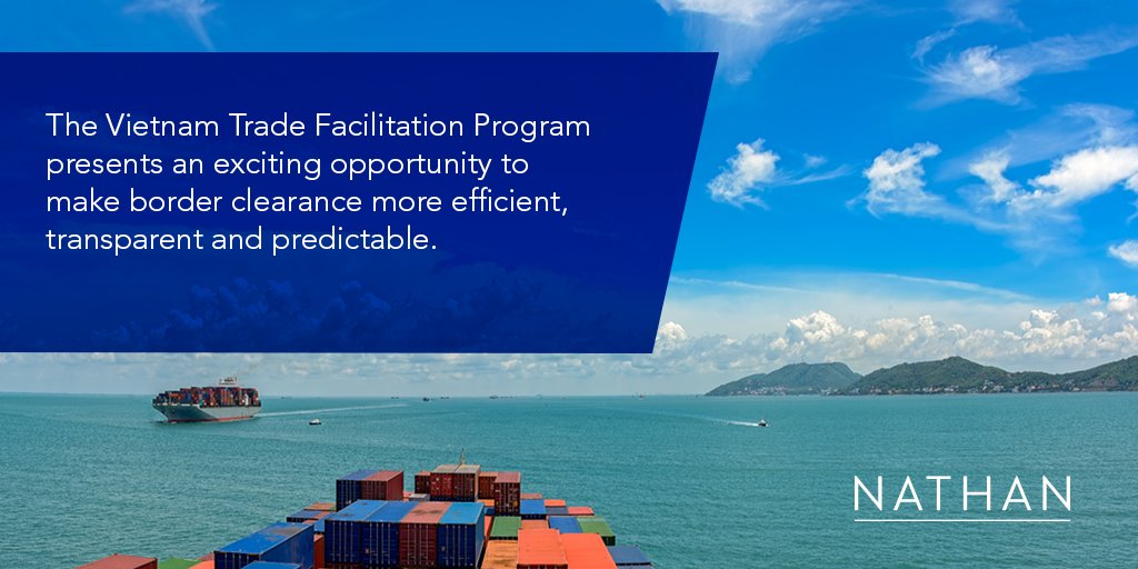 Nathan_Inc's tweet photo. Nathan is implementing @USAID's #Vietnam Trade Facilitation Program, making border clearance +efficient, transparent &amp; predictable—supporting @ASEAN's spirit of solidarity &amp; facilitating trade w/ASEAN members. Read+ https://t.co/U5bKynDUEF #ASEAN55 #NathanAtWork #StrongerTogether https://t.co/zesa6FtYRD