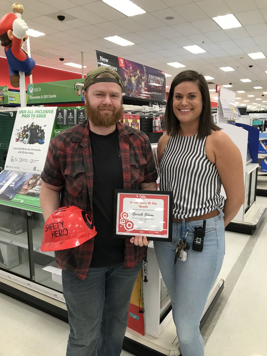SALATHAM's tweet photo. Big shout out to our Tech TM Garreth for being our Safety Hero for the month of July! Thank you Garreth for not only creating a safe environment on the sales floor, but ensuring our backroom remains safe to all TM’s and vendors that walk through those doors! https://t.co/A6Hep0DTkJ