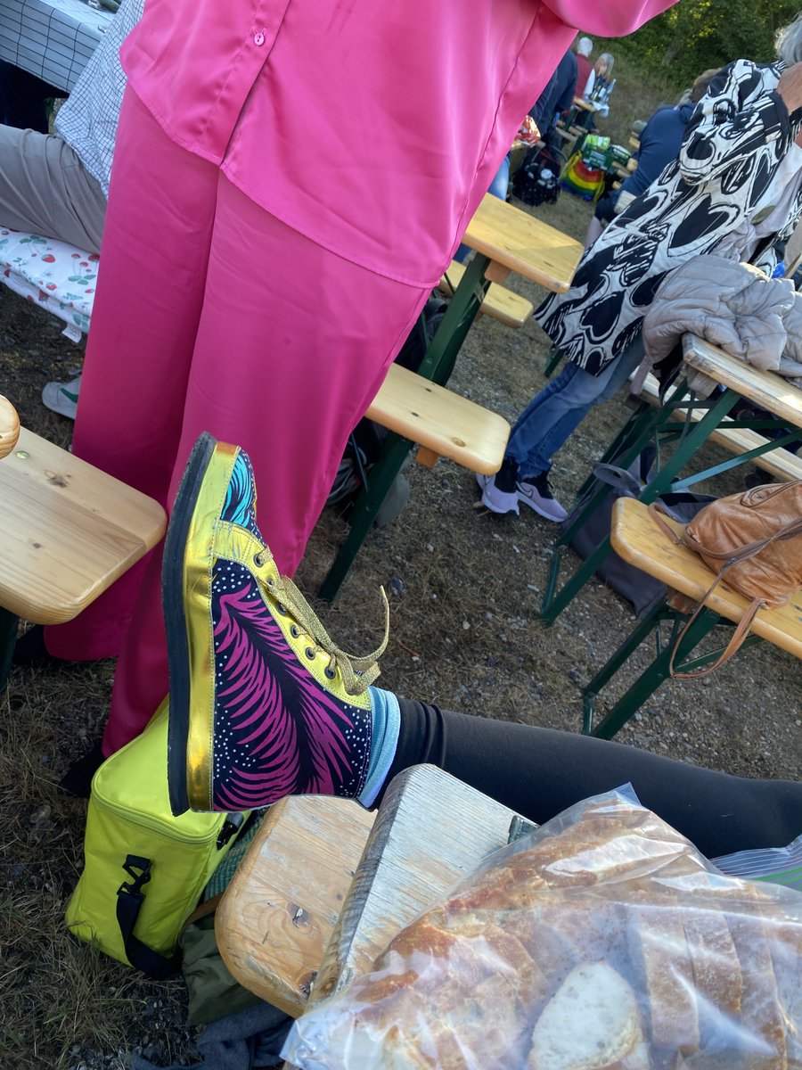 missmunter's tweet photo. Har helt privat tre #operajomfru’er med. Bl.a. @VibeBregendahl hvis sko matcher PR-@MiriamHindsgaul|s pink dress 💗#twopera #operahedeland #manskalikkegånedpåpink https://t.co/Gup2mzlHdQ
