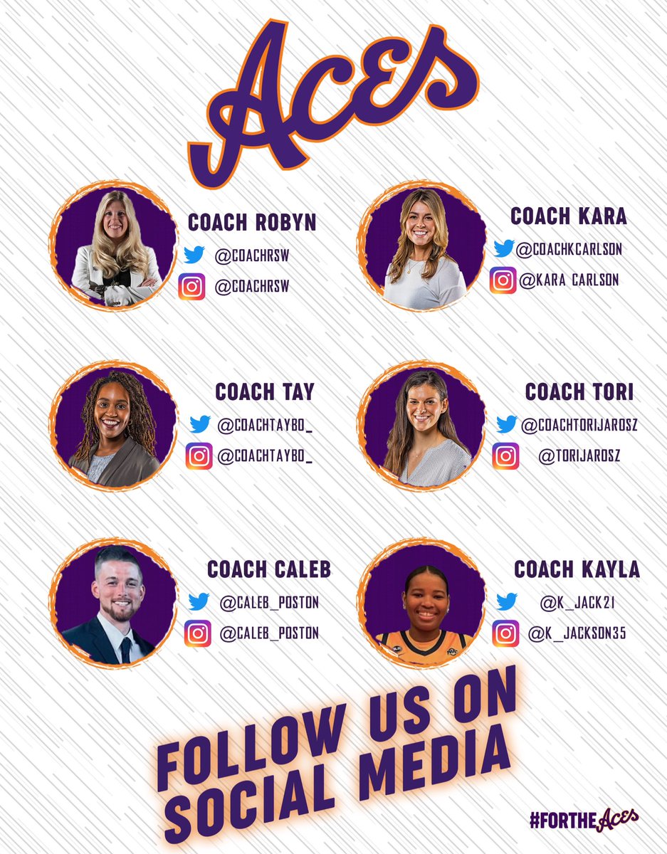 🟣FOLLOW FRIDAY🟣

Go give our coaches a follow if you want to learn more about them and get an even better view into our program! 

A few things we promise you’ll see:

👶 Babies
🐶 Doggos
👨‍👩‍👧‍👦 Family
💪🏻 Workouts
👏🏻 Positivity
😊 Smiling faces

#ForTheAces x #PlayToWin