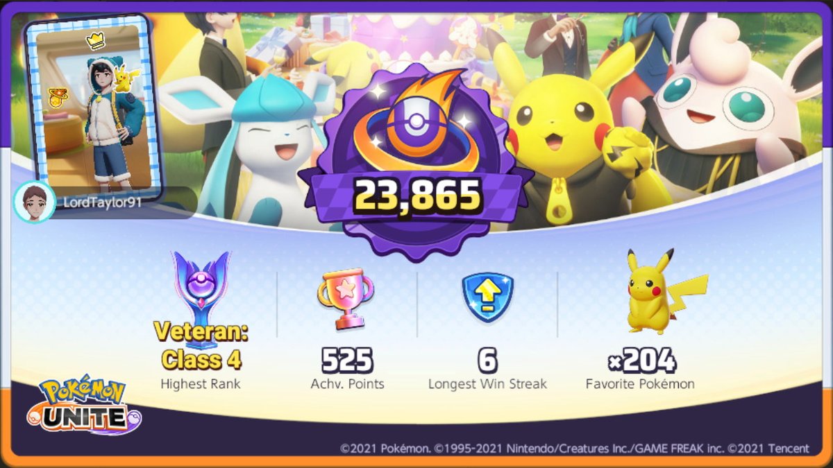 Lewis_TaylorUK's tweet photo. #PokemonUNITE #NintendoSwitch https://t.co/EFRLEk2MW7