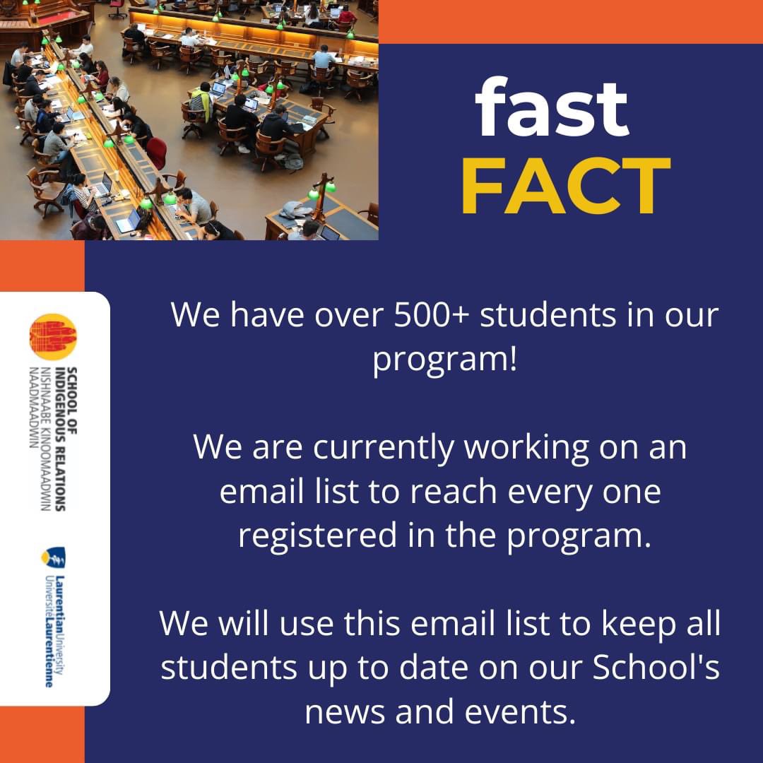 School of Indigenous Relations tweet media