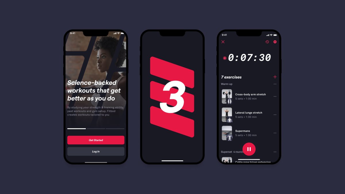 Today marks my last day helping the <a href="/FitbodApp/">Fitbod</a> team refresh their visual direction and build out a design system &amp; icon library. Really loved working on this one, cheers for bringing me in to help <a href="/jventi/">Jesse Venticinque</a> (and for the recommendation <a href="/nlevin/">Noah Levin</a>!)