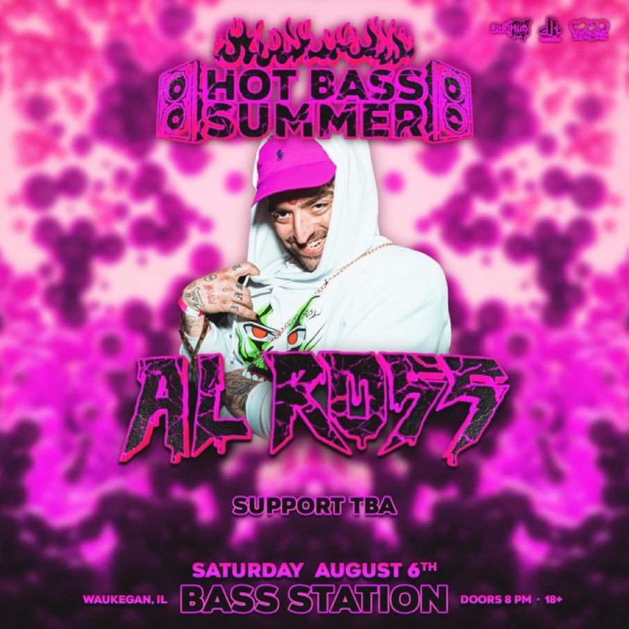 Illinois EDM Family (@illinoisedmfam_) on Twitter photo 😈FLASH AL ROSS GIVEAWAY😈
RT for chance to win two tix!!! 
    •tag homies for extra entries
    •must be following <a href="/BassStationChi/">Bass Station</a> &         <a href="/DubHubb/">DubHub</a> 
Purchase tix here babes💋💋💋-> theticketing.co/e/alross 😈FLASH AL ROSS GIVEAWAY😈
RT for chance to win two tix!!! 
    •tag homies for extra entries
    •must be following <a href="/BassStationChi/">Bass Station</a> &         <a href="/DubHubb/">DubHub</a> 
Purchase tix here babes💋💋💋-> theticketing.co/e/alross