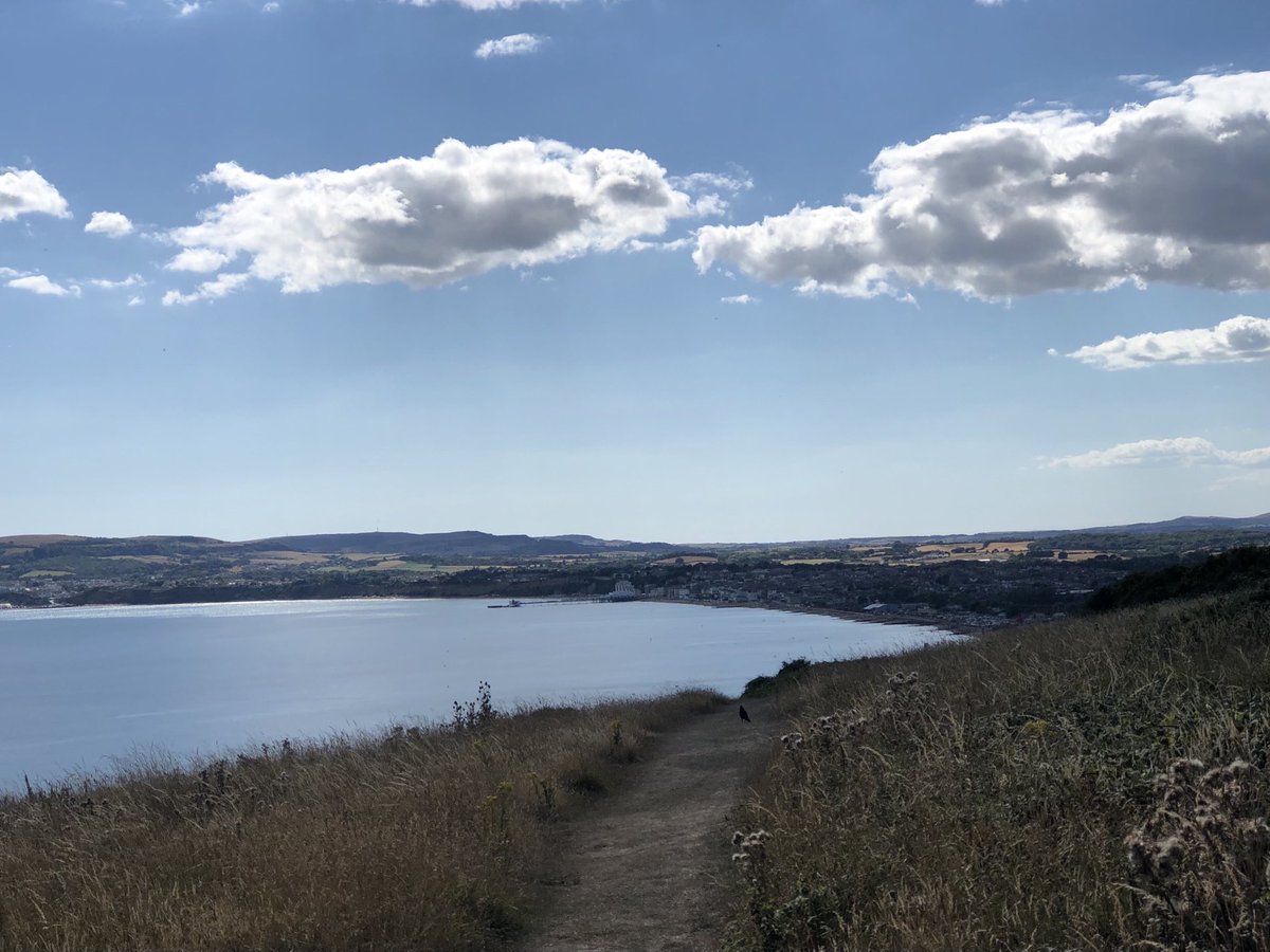 Friday drive. #Appuldurcombe #StBonifaceDown #SandownBay #CulverDown #PureIslandHappiness #IOW 🌤