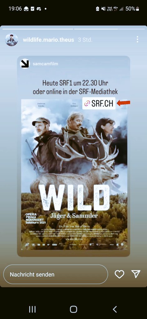 Absolut sehenswert! <a href="/SRF/">SRF</a> @srfkultur <a href="/PalormaHunting/">PalormaHunting</a>