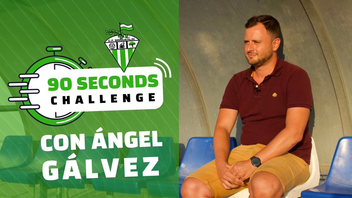 SinguerlinCF's tweet photo. ￼
￼
⚽️⏰💥𝟗𝟎 𝐒𝐄𝐂𝐎𝐍𝐃𝐒 𝐂𝐇𝐀𝐋𝐋𝐄𝐍𝐆𝐄

Con Ángel Gálvez, técnico del primer equipo. 

https://t.co/x7z3OIWMFK https://t.co/a7ahOVkFJX