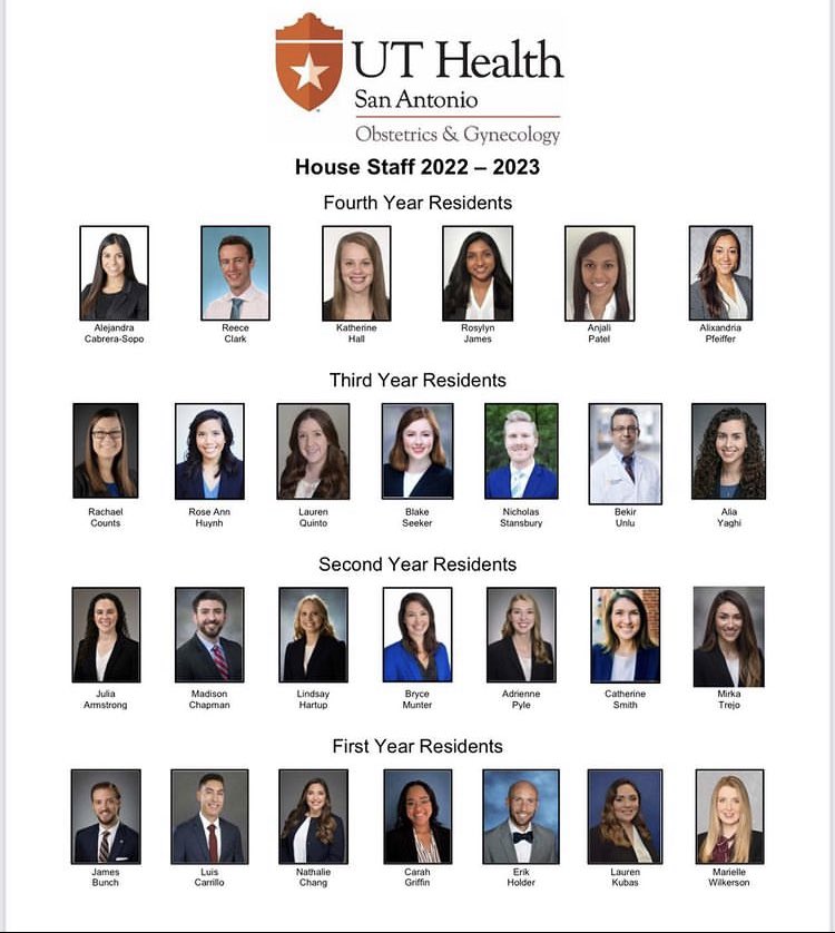UT Health San Antonio OB/GYN Residency Program tweet media