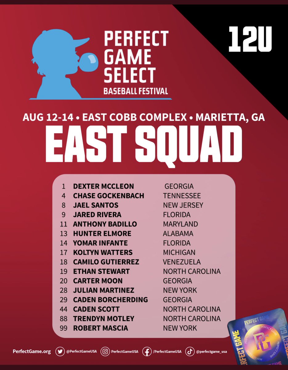 FlipWatters2028's tweet image. 12U Select Fest activities start next week. If you can donate any amount to help the underserved youth I would appreciate it. Let’s grow the game we love! @MCHitDogs @PGSelectFest @PerfectGameUSA                         app.mobilecause.com/vf/12USelect/K…