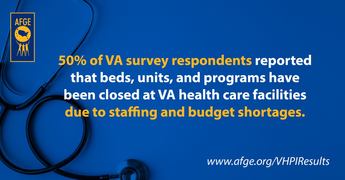 AFGENational's tweet photo. A new @veteranspolicy survey confirms what our union has said for years. #SaveMyVA
Visit https://t.co/cqAy7Q1FUH for the full report. https://t.co/qGbYuwXOF2