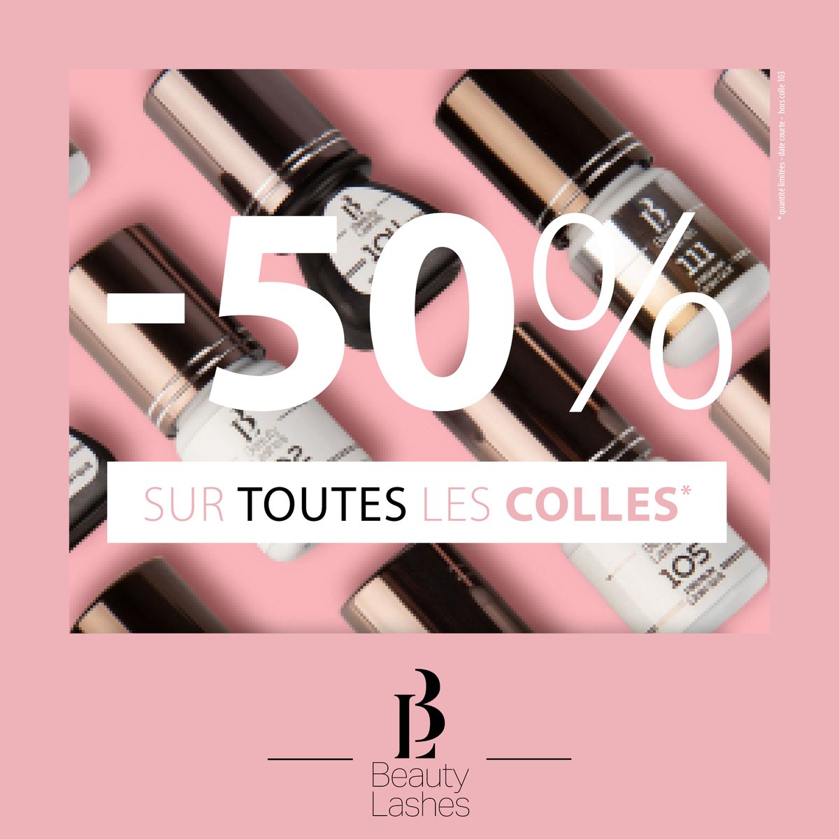 FranceLashes's tweet photo. #Promo -50% sur toutes les colles Beauty Lashes *
https://t.co/7MrNUodE7O

* quantités limitées - date courte - hors colle 103 https://t.co/chYCxugsTD
