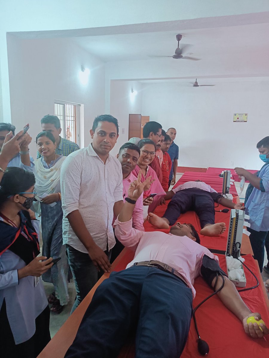Be the reason for someone's heartbeat. 

130 units of blood are collected on the Occasion of Blood Donation Camp 2022

#seemanta_mahavidyalaya 

#Nssodisha
#NssIndia

#blooddonation 
#blooddonationcamp2022  
#donateblood
 #savelives #health