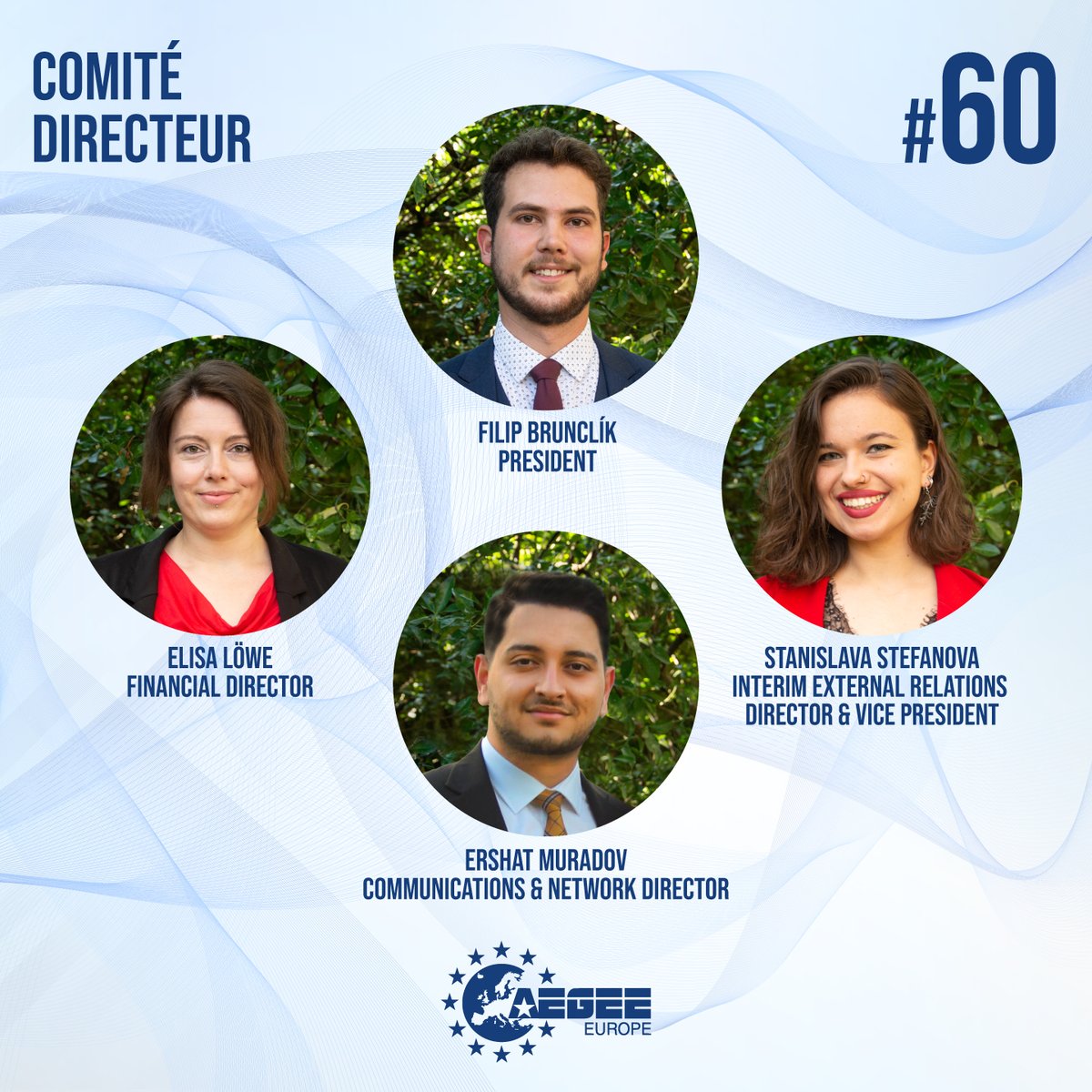 📅 It is our pleasure to announce that Comité Directeur 60 officially started their term 01.08.2022!