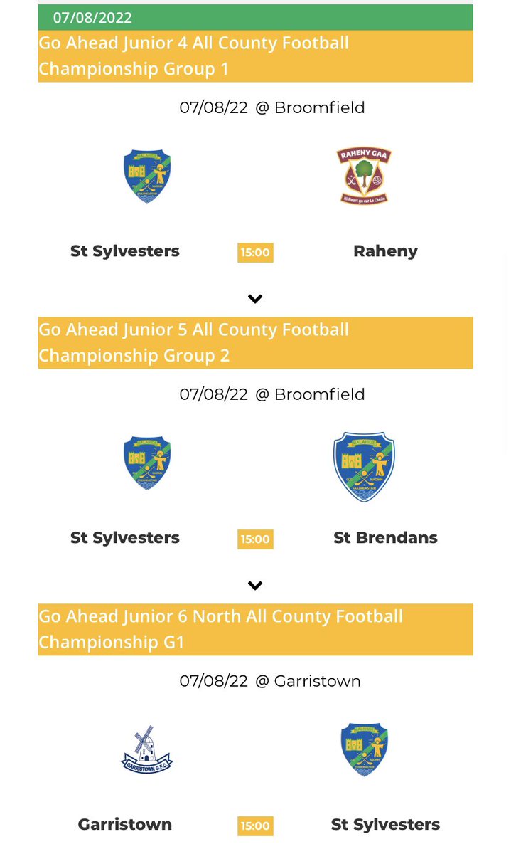 OfficialSylsGAA's tweet photo. 🏆🏐 Anticipation is 💯 for the coming weekend’s Men’s Football Championship start. It’s been quite a while since we’ve had 5 teams competing. All the very best to our squads &amp; management teams! #HonSyls 💙💚👊🏻 https://t.co/pJjXUVj03M