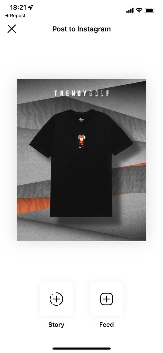 Fresh Friday…….

#repost • <a href="/trendygolf/">TRENDYGOLF</a> Spin heads on the course with the Nike Frank tee! 🐅⛳️⁠
⁠
*** Please note due to Nike shipping regulations we can't ship their product outside of Europe from our UK warehouse⁠
#trendygolf #golf #golffashion #nikegolf #tigerwoods #frank
