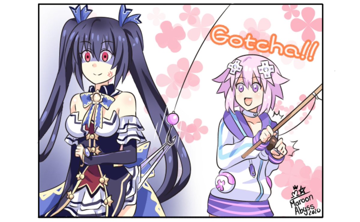 "yes! I caught noire!"