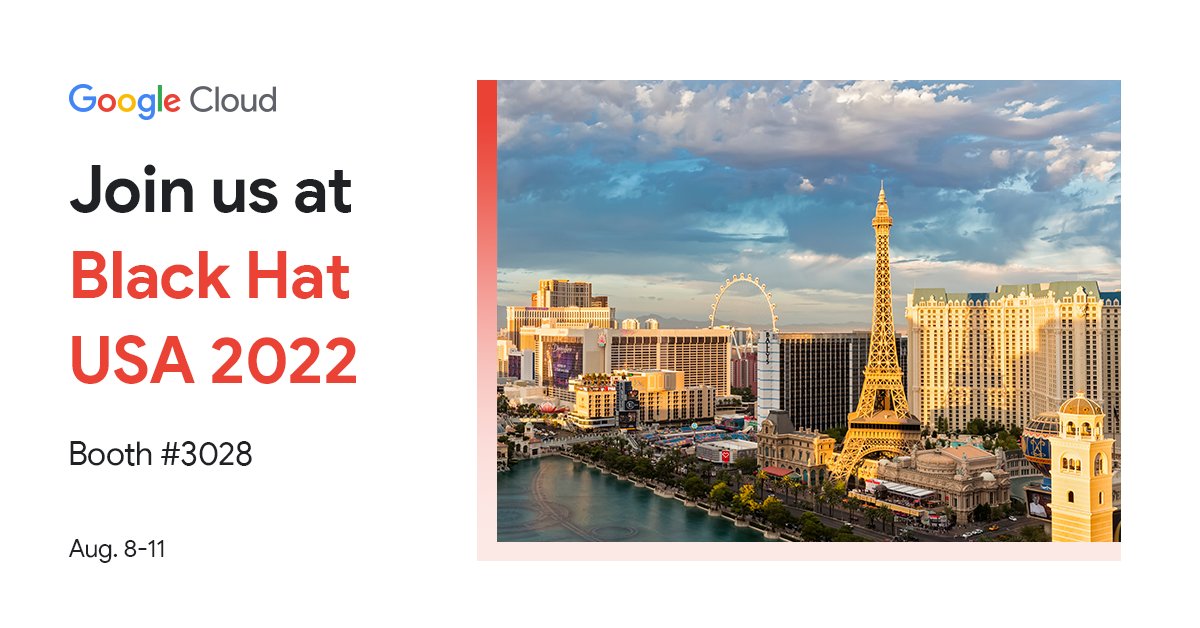Sunil Potti (@sunilpotti) on Twitter photo #BHUSA is almost here! Visit the <a href="/googlecloud/">Google Cloud</a> security team at Booth #3028, as well as at events away from the show floor, and discover how we can help transform your security operations. See the full schedule & book a time to meet up with us! goo.gle/3SuoKjl #BHUSA #BHUSA is almost here! Visit the <a href="/googlecloud/">Google Cloud</a> security team at Booth #3028, as well as at events away from the show floor, and discover how we can help transform your security operations. See the full schedule & book a time to meet up with us! goo.gle/3SuoKjl #BHUSA