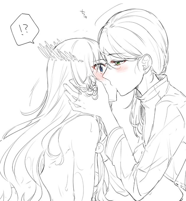 #創作百合 男装王子と姉姫 