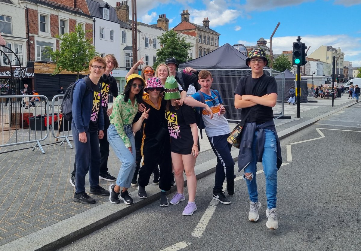 pdfinegan's tweet image. The Whalley Range AllStars' Godzilla Town making a monstrous appearance @SIRF_Stockton     @wrasuk 
Roooar  Ggrrrrrr  Aaargghh