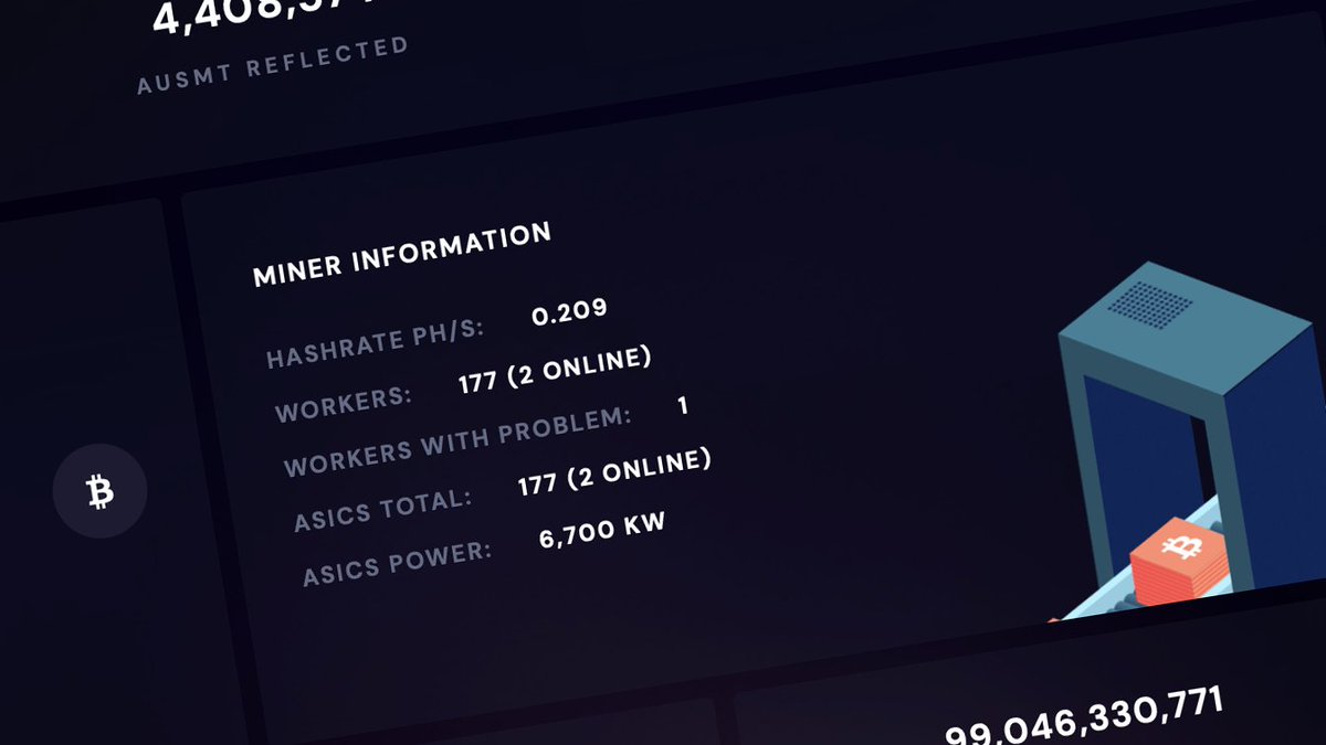 HeliosCreator's tweet photo. 🔥 Update AUSMT:
Are you ready for 200+ miners to be enabled on the 11th of August? Well.. 177 Miners are already enabled.. You read that right.
Here's AUSMTscan communicating with them.
One final update and it's launch time.
@ausminingtoken
#ausmt #flicktheswitch https://t.co/qleeqXxJaE