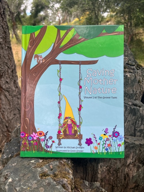 FactsbyMichael's tweet photo. I wrote a children's book about gnomes and nature, which is cool. But what's even more cool is that my aunt did the illustrations, and she crushed it! #ChildrensBooks #illustration #picturebooks #WritingCommunity https://t.co/6Jvq4VaF8l