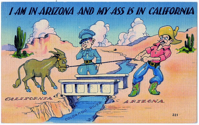 A little late to the #ArchivesHashtagParty but we're here! Sending a funny #ArchivesPostcard from our collections to our friends at @CAHistory.