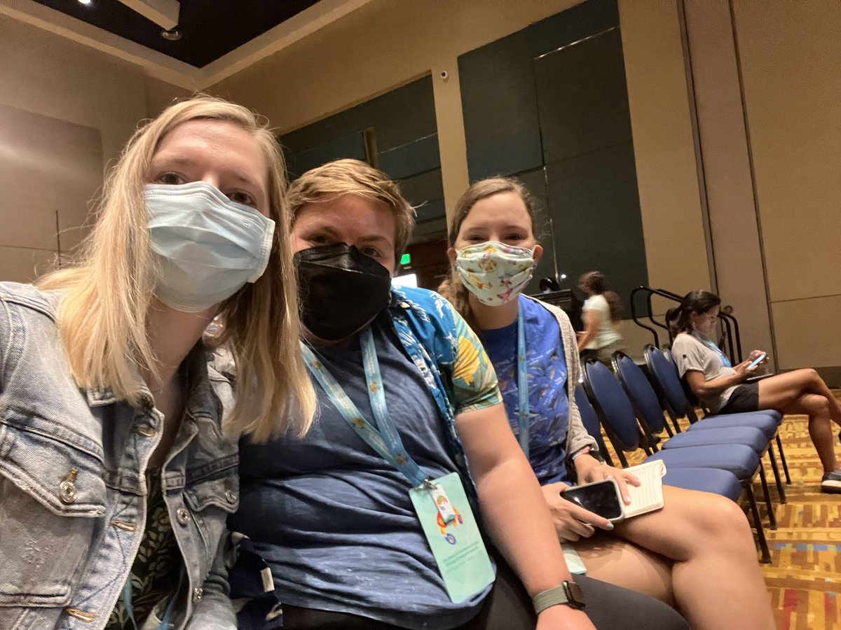 Zoe Rand (@zoerand) on Twitter photo Proof that <a href="/Eva_MariaB/">Eva-Maria</a> and <a href="/LRClance/">Lauren R. Clance</a>  and I did more at #SMM2022 than stand under whales to take pictures and, in fact, listened to so many amazing presentations about innovative and interesting research: Proof that <a href="/Eva_MariaB/">Eva-Maria</a> and <a href="/LRClance/">Lauren R. Clance</a>  and I did more at #SMM2022 than stand under whales to take pictures and, in fact, listened to so many amazing presentations about innovative and interesting research: