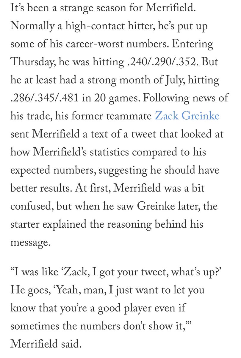 This is the most Zack Greinke thing of all time. Legend