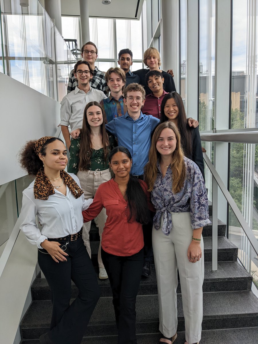 The <a href="/CEMB_STC/">CEMB</a>'s Undergraduates Expanding Boundaries program has 17 more mechanobiologists to call alumni! Each student worked hard this summer, learned a lot, and gave outstanding presentations! Congrats to all! 
@WUSTL <a href="/Penn/">Penn</a> #STC #STEM #undergrad #research