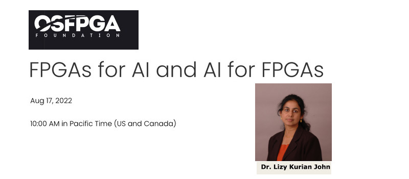 Daniel_J_Payne's tweet image. Webinar: FPGAs for AI and AI for FPGAs, hosted by the Open Source FPGA Foundation, August 17th, 10:00AM PT. marketingeda.com/event/fpgas-fo… #SemiIP