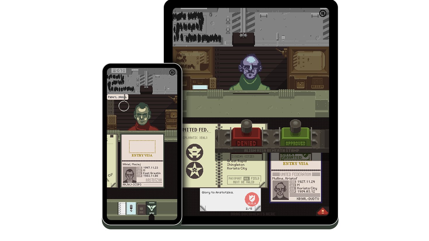 Papers please печать