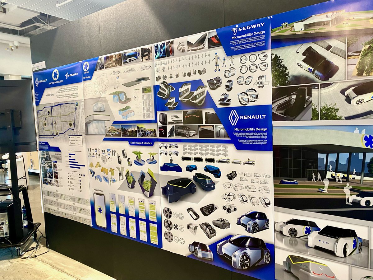 BethRobinsonRE's tweet photo. Thank you #FutureMobilityLab students for your hard work and dedication to create the innovative concepts. @gravitysketch @UCDigitalFutures https://t.co/YuyepIPM0m