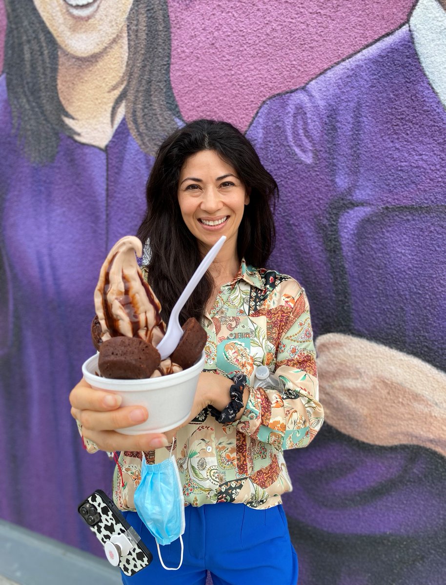 Welcome back, teachers, admin and staff! 😊🙌RACE held its Back to School Meetings to gear up for the new school year and had a SWEET surprise for staff - an ice cream truck! Check out some of our staff and their unique choices for a sweet treat! ☀🍦🍨#RACEStrong #WeAreRUSD