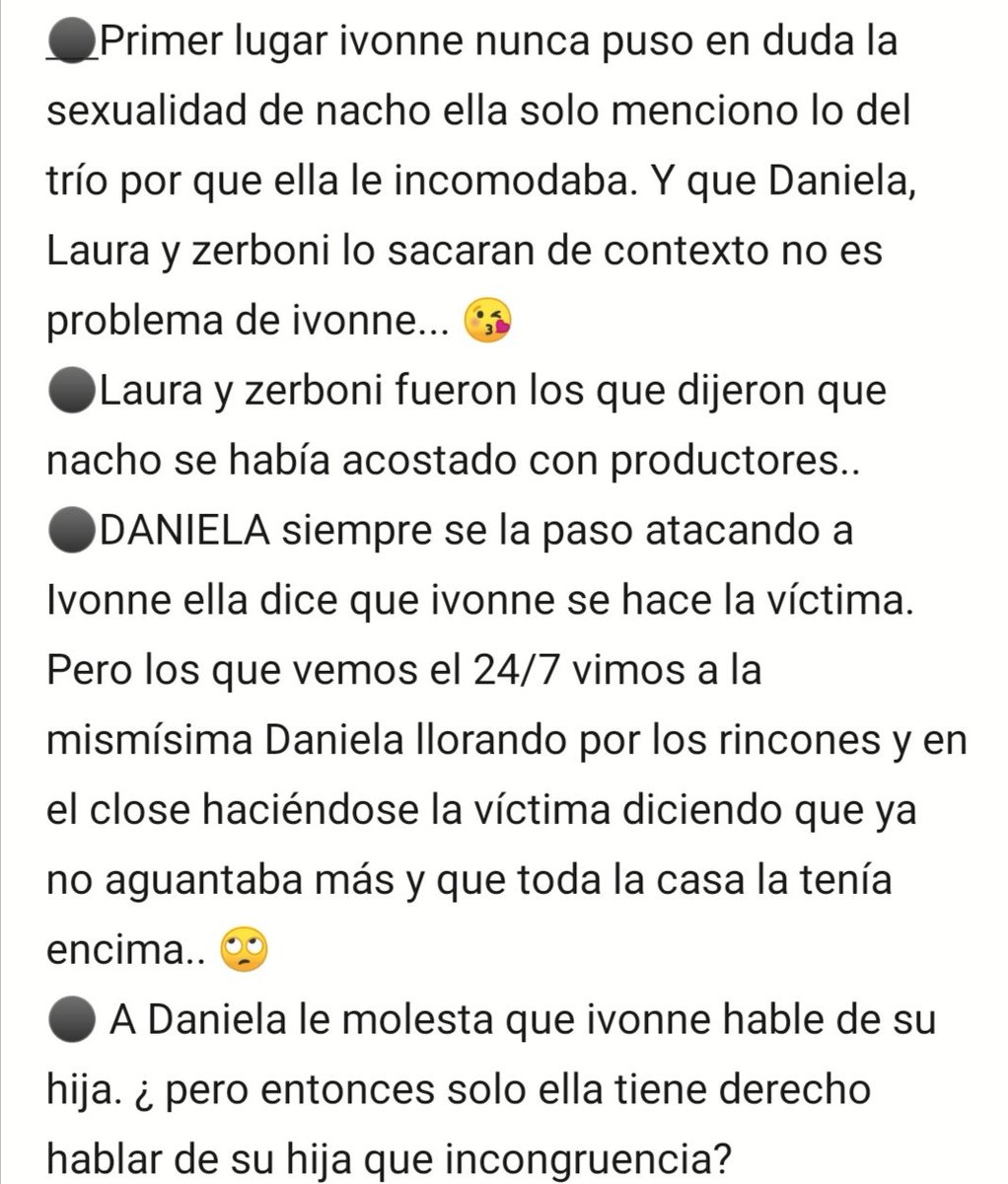 FannyTexisRodr1's tweet photo. Aquí algunas de las cosas que veo de ivonne en la casa. 💜 No me equivoque en elegirla como favorita ella trasmite muy buena energía. Yo decreto y la veo como ganadora. 👸🏻Y si no ganara pues igual estaría feliz de apoyarla por el gran ser humano que es.
#IvonneGanadora
#LCDLF2 https://t.co/WJTUjkH0s0