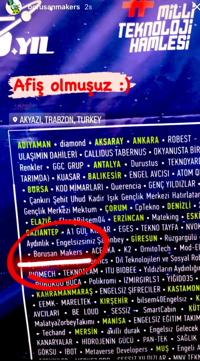 #TEKNOFEST2022 Engelsiz Yaşam Teknolojileri kategorisinde 11.309 rekor proje başvurusu arasından finale kalan 146 takımdan biri olan Borusan Makers ekibimiz bugün jüri değerlendirmesindeydi. 🚀
<a href="/memleventyazici/">Levent Yazıcı</a> <a href="/istanbulilmem/">İstanbul İl Millî Eğitim Müdürlüğü</a> <a href="/CevatDervisoglu/">Cevat Dervişoğlu</a> <a href="/Avcilarilcemem/">Avcılar İlçe Millî Eğitim Müdürlüğü</a> <a href="/teknofest/">TEKNOFEST</a>