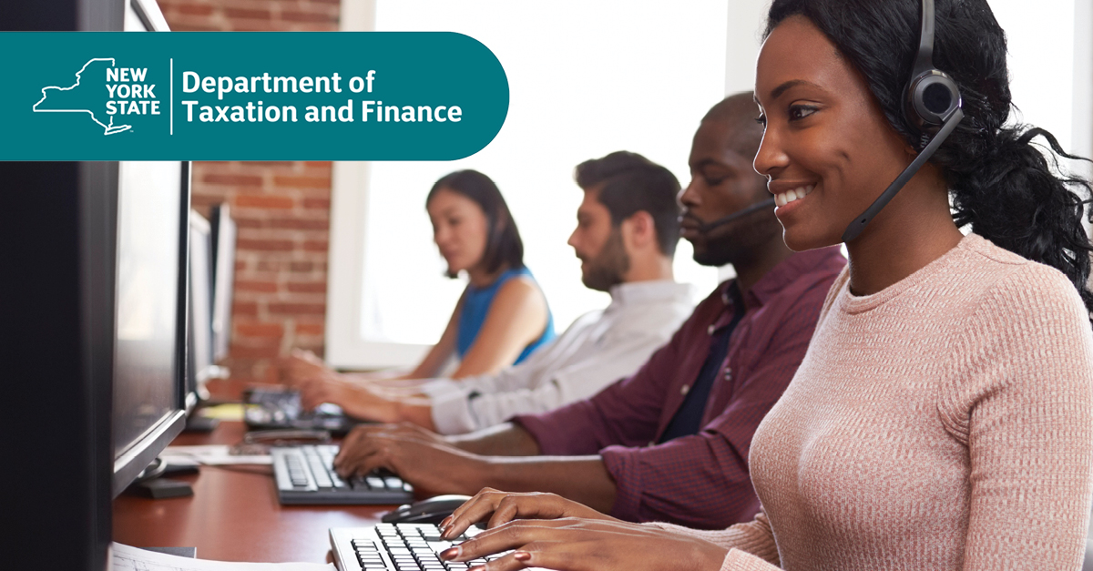 NYS Tax Dept on Twitter "Start your career with Team Tax! The Tax Dept has immediate openings