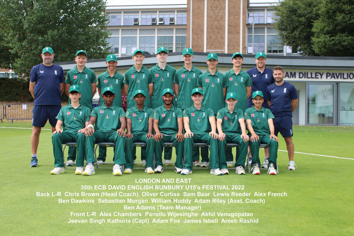 Great week at Loughborough for the Bunbury Festival. Really looking forward to seeing how these young players develop over the next few years #YoungLions