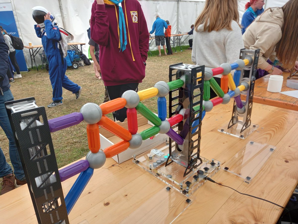 ICE_Cheshire's tweet image. Another fab day at @Chamboree with @balfourbeatty , another 350 kids have had STEM fun today. See you in 2026 #chamboree #thisiscivilengineering @ICENorthWest @CheshireScouts