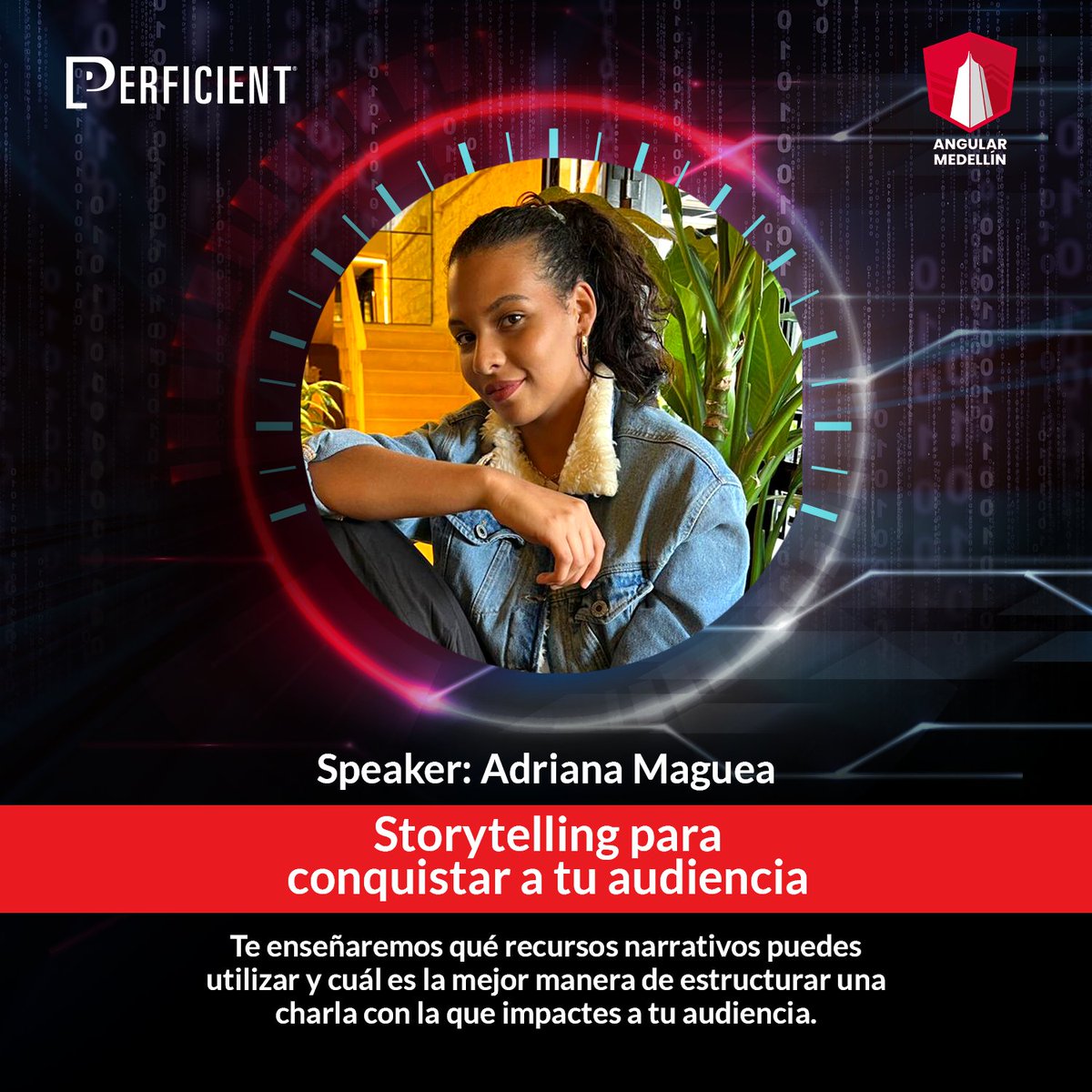 PerficientLATAM's tweet image. Mañana arranca nuestro Angular Speed Day para que tomes el volante del conocimiento y aún estás a tiempo de registrarte: bit.ly/3Jo6fJl

Medellín
Sábado 6 de agosto.
Lugar: Carrera 42 # 67-13, Mall Capricentro Itagüí, sede Gaia.
#PerficientLatam #AngularMedellin #Angular